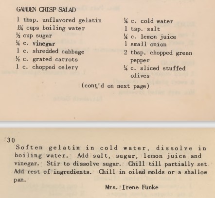 Garden crisp salad recipe