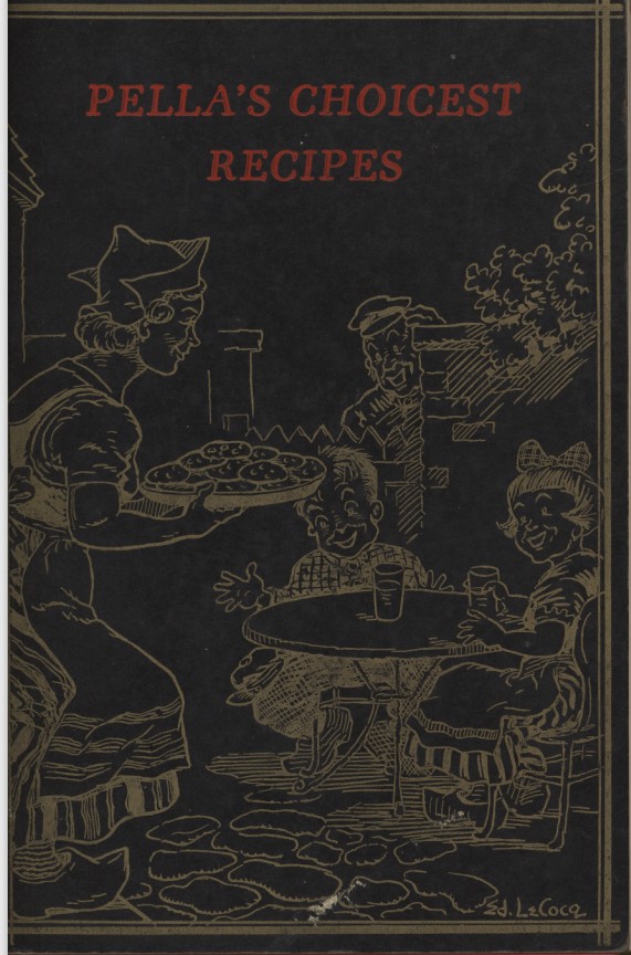 Pella's Choicest Recipes, The Women's Auxiliary of Central College, 1948