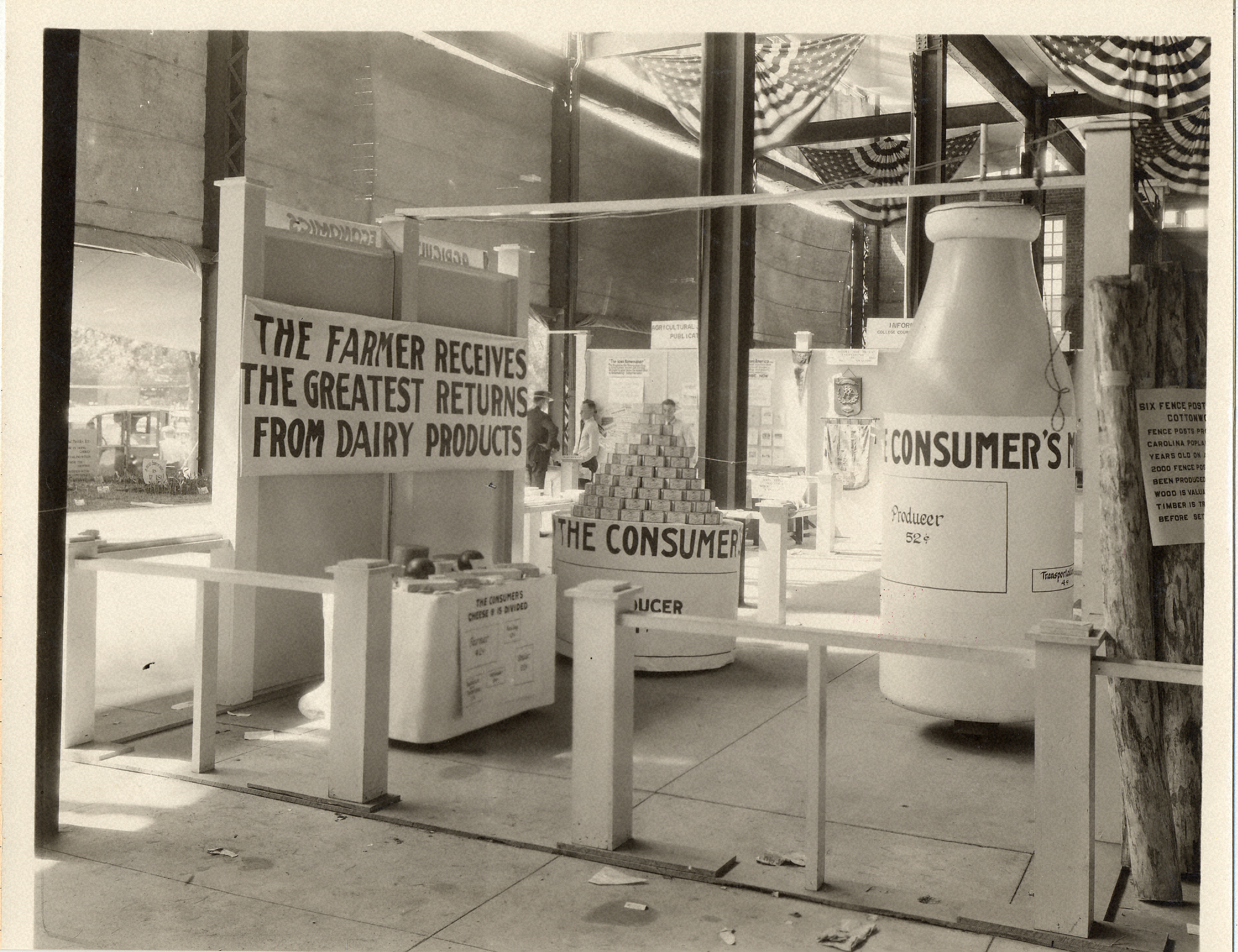 Dairy industry exhibit